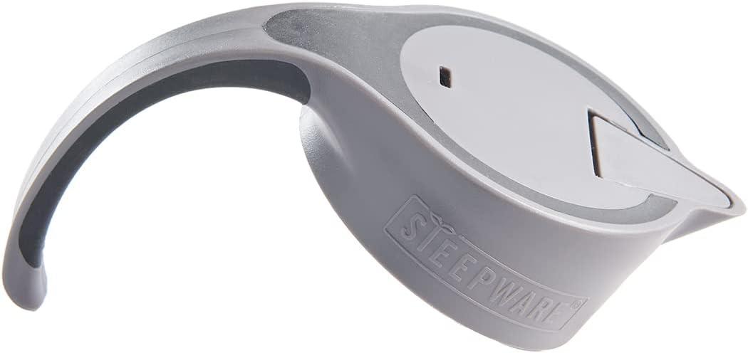 The Tea Spot Cold Brew Filter for Wide Mouth Mason Jar, make cold brew gourmet tea, stainless steel filter, Comfortable Grip Iced Tea Pitcher-Brews Tea in Fridge Overnight(Grey: Dark 'N Stormy)