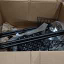 Under Sink Organizer and Storage 16.5"-30.7" Expandable Length, Adjustable Height Max 16.7" Under Sink Shelf 2 Tier with Removable ABS Panels Metal Frame for Bathroom Kitchen Pantry Cabitnet Pot Pan