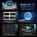 Tablet, 11 Inch Android 16 Tablets with Keyboard Gemini AI 3.5, 24GB+128GB