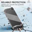 FIWWAT Switch Case for Nintendo Switch 2, Slim Protective shell with Comfortable Grip Design, Soft TPU Shock-Absorption and Anti-Scratch Cover for Switch 2, Cute Sparkle Shining Skin - Clear