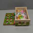 Toddler Montessori Wooden Farm Toys | Babies 12-18 Months Toy with Game Map for 1 2 3 Year Old Boys Girls | 1st First Birthday Gifts for 1-2 Years | Wood Learning Educational Toys Fine Motor Skills