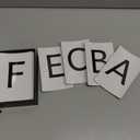 Magnetic Big Alphabet ABC Flash Cards - 52 Sturdy Uppercase & Lowercase Large Letters, Black - for Classroom Teachers, Homeschool, ESL, Kids and Adults