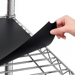 Sliner 8 Pack 24 x 48 Inch Plastic Shelf Liners for Wire Shelving