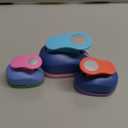 GSHLLO 3 Pcs Small Circle Punches Round Craft Punches Scrapbooking Hole Punches Paper Card Punches Hole Punch Shapes Brand Label Punch for Office Supplies