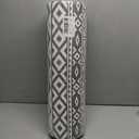 LUMI Anti Fatigue Kitchen Cushioned Mat for Floor, Padded Waterproof Runner for Standing, Stain Resistant Comfort Rugs for Home, Sink, Laundry, 24x87 (Light Gray Mix)