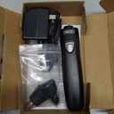 Wahl Groomsman Rechargeable Precision Trimmer for Hygienic Grooming with Rinsable, Interchangeable Heads for Eyebrows, Neckline, Nose, Ears, & Other Detailing - Model 3023284