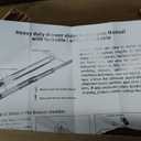 Heavy Duty Drawer Slides, 30 Inch, 300 lb Load Capacity, Side Mount, Ball Bearing, Full Extension, Locking, 1 Pair