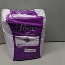 Poise Incontinence & Postpartum Pads for Bladder Leaks, 4 Drop Moderate Absorbency, Regular Length, 132 Count
