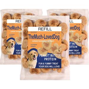 Much-Loved Dog Treats Fresh Human-Grade Natural Dog Treats | High Protein & Antioxidants | Long-Lasting Freshness | Yummy Treats for Small & Senior Dogs | Gentle on Digestion (FRESH-KePR refill), BB: FEB2026