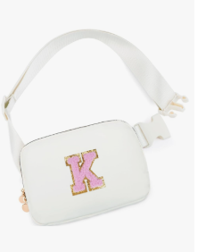 Birthday Gifts for 4 5 6 7 8 9 10 11 12 13 Year Old Girls,Gifts for Teens Kids Daughter Sister Her,Two Way Zipper Crossbody Bag Fanny Pack Belt Bag Cute Trendy Stuff - Cream, K