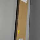 LOTUS & WINDOWARE 2.5-inch Cordless Faux Wood Blind, Plantation Style, 39" Wide x 84" Long, Smooth, Bright White  for Living Room, Bedroom, Interior Door Windows