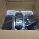 LVPIMAN Under Desk Elliptical Machine,Electric Leg Exerciser for Seniors,12 Adjustable Speeds&12 Modes with Remote Control,Elastic Rope,Manual&Auto Mode for Home Office