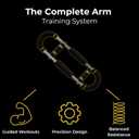 Muscari Twister Arm Trainer - Chest Workout Equipment, Arm Chest Trainer for Men, Arm Workout Equipment Bar with Workout Videos Included