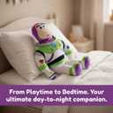 Jay Franco Kids Toy Story Plush Pillow Buddy - Large Ultra-Soft Stuffed Plushie & Cozy Pillow, Official Licensed Product, 22 Inches, Multi - Toy Story Buzz Lightyear