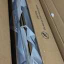 60 Inch Farmhouse Ceiling Fan with Light and Remote Indoor Outdoor Use, 6 Solid Wood Blades, High CFM,Quiet Reversible DC Motor, 3 CCT,3 Downrods, Rustic Ceiling Fans for Bedroom Patio