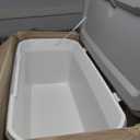 Coleman Classic Series Insulated Portable Rolling Cooler with Wheels, Leak-Resistant Outdoor Hard Cooler Keeps Ice up to 5 Days, 100-Quart