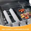 17" Stainless Steel Flavorizer Bars for Weber GS4 Genesis II/II LX 300, II E-310, II E-315, II E-335, II LX-340, 66795 GS4 Flavorizer Bars for Weber Genesis II Grill Parts