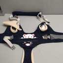 Baby Walking Harness Handheld Baby Walker Assistant Belt Adjustable Toddler Infant Harnesses Standing Up Walking Learning Helper with Detachable Crotch for 9-24 Month Old (Dark Blue)