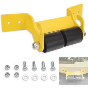Mower Deck Front Hanger Bracket Repair Kit & M115245 Lawn Mower Anti Scalp Deck Wheel Compatible with John-Deere 425 445, 455 Replace 48" & 54" Mower Deck Front Draft Hooks