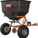 Agri-Fab 45-0547 185 lb. Tow-Behind Lawn & Garden Broadcast Spreader for Seed,Fertilizer,Salt,Ice Melt; Easy to use Flow Control from Seat of Riding Lawn Mower