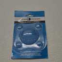 InterDesign Shower Guard 1 in. H x 4 in. W x 4 in. L Gloss Clear Plastic