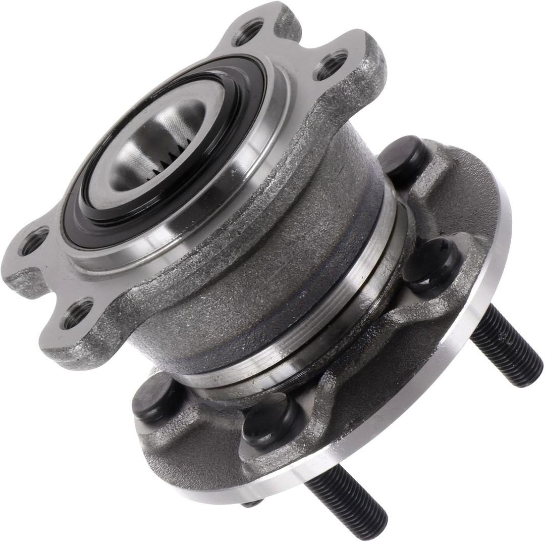ECCPP Wheel Hub and Bearing Assembly Rear AWD 512500 fit 2013-2019 for Ford Escape, 2015-2019 for Lincoln MKC (AWD) 15-19 Select Reserve 17-18 for 5 Lugs Wheel Bearing Hubs Without ABS 1 pcs