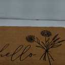 Calloway Mills Wildflower Bouquet Doormat, (Tan/Black, 24" x 36" x 0.60")