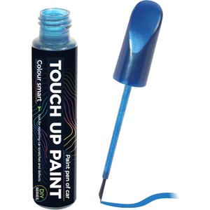 2 x RACOONA Touch Up Paint Pen - Car Scratch Remover, Deep Scratch Repair for All Types of Cars (Blue)