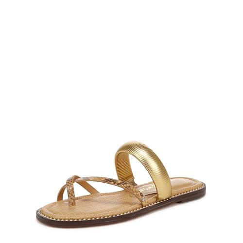 Sam Edelman Women's Tillie Flat Sandal, Amber Multi, 8