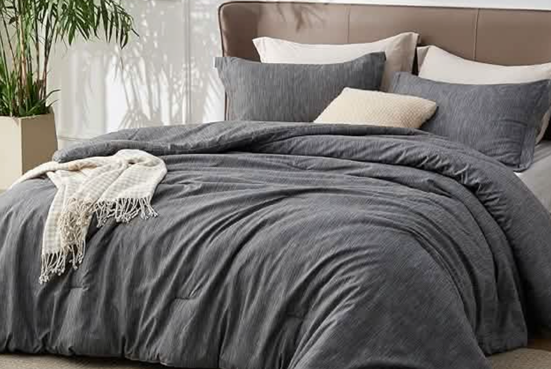 Bedsure GentleSoft™ Cationic Dye Comforter Set, King Size