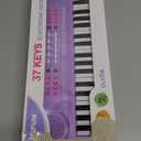 Keyboard Piano for Kids, BIGFUN 37 Keys Toddler Piano Multifunction Music Educational Instrument Toy, Electronic Kids Keyboard for 37 Year Old Girls and Boys (Purple)