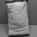 INOVADAY Pinch Pleated Curtains, 100% Light Blocking Linen Pinch Pleat Blackout Curtains for Bedroom, Thermal Insulated Blackout Drapes 2 Panels Set for Living Room - Natural on Linen, W40 x L102