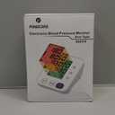 P PANACARE Upper Arm Blood Pressure Monitor for Home Use, Adjustable Cuff (8.716.5 inches), Large Backlit Display, White