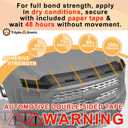 TripleAliners Hood Deflector Protector Compatible with 2014-2015 Chevy Silverado 1500 Accessories Hood Protector TPE Bug Deflector Shield Replacement