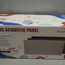 4 PCS Fabric Acoustic Panels,24''x12''x2'' Sound Proof Panels for Walls, Acoustic Wall Panels, Self-adhesive Soundproof Wall Panels for Echo Absorption for Home Studio Office (Brown)