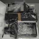 Yisuro Porch Lights with GFCI Outlet, Dusk to Dawn Motion Sensor Outdoor Light, 3 Lighting Modes Exterior Fixture, Outside for House Front Door Patio Garage(2 Pack Black)