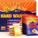 Soupou Hand Warmers Disposable 100pcs, Up to 13 Hours of Heat Body Warmers, Air Activated Bulk Hand Warmers for Women Men, Gifts for Christmas, Golf Hunting Camping Essentials, Winter Accessories