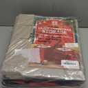 Holiday Cheer Premium Christmas Ornament Storage with 8 Tray  Christmas Storage Container with Dividers Perfect for Holiday Decorations Fits 128 Holiday Ornaments  Tear-Proof Fabric (Large, Red)