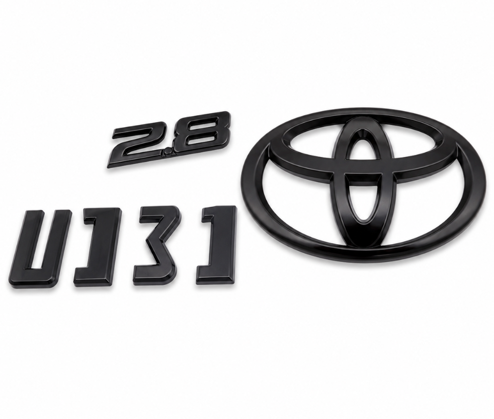Blackout Emblem Overlays 7Pcs Compatible with SE1 ABS Plastic Badge Emblems Overlay with Strong Adhesive 26013102 Matte Black
