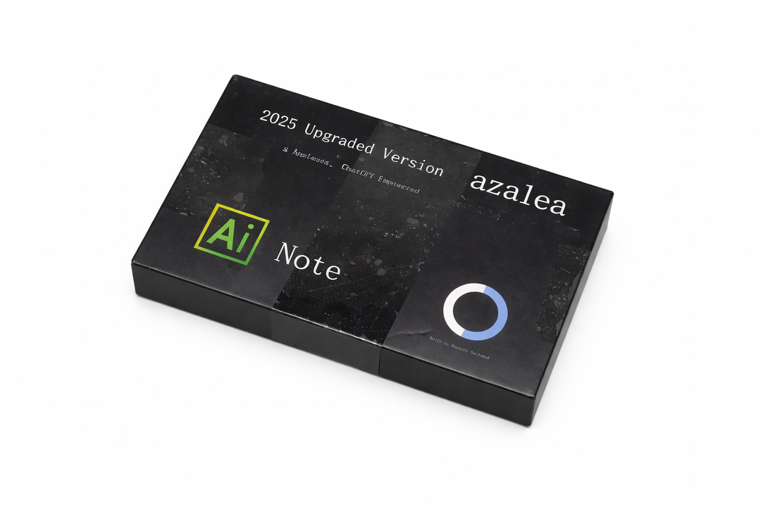 2025 New Version 132G AI Voice Recorder 9800 Hours Voice Activated Recorder Recording Device Built-in HD Recording Module, Hybrid ANC Precise Noise Reduction Technology for Meetings, Work, Lectures (Black)