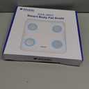 Alcedo Smart Body Fat Scale, Digital Scale with BMI, Fat Percentage, Muscle Mass, Color-Changing with Weight Variation, 400 lb, Bluetooth