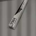 rabbitgoo Window Privacy Film Rainbow Film Decorative Window Sticker, 3D Static Stained Glass Cling Tint for Home Heat Control Non-Adhesive, Grayish Silver, 17.5 x 78.7 inches