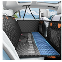 Dog Car Seat Cover for Back Seat with Hard Bottom,Waterproof Back Seat Extender for Dogs,Dog Hammock Dogs Bed for Cars, SUVs,Pet Seat Cover for Back Seat Holds 400lbs with Mesh Window & Pocket