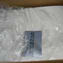 BIEEZZK Leg Pillow Elevation Blood Circulation, Leg Elevating Pillows for After Surgery, Sleeping, Memory Foam Wedge Pillow for Legs Swelling, Foot Knee Pillow for Back Pain, 23.616.88in, White/Grey, 1pcs Leg Pillow
