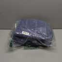 Yimobra Memory Foam Bath Mat Set 2 Piece - Super Soft Absorbent Quick Dry Bathroom Toilet Rugs, Machine Washable Non Slip Floor Carpet for Tub Shower & Single Sink (31.5x20 & 24x20, Denim Blue)