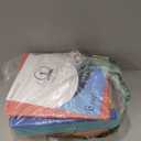 SUQJOY 1-inch 3 Ring Binde with 2 Inside Pockets, 1" Clear View Binder Holds US Letter Size 8.5'' x 11" Paper, 1“ Round Ring Binder for Office/Home/School Supply, 6 Pack (6 Colors Assorted)