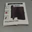 XcaseBar for iPhone SE 3rd/7/8 Wallet case with Zipper Credit Card HolderRFID Blocking, Flip Folio Book PU Leather Phone case Shockproof Cover Women Men for Apple SE case Light Brown