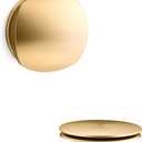 Kohler T37391-2MB PureFlo Rotary-turn bath drain trim (Vibrant Brushed Moderne Brass)
