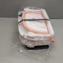 BEBELEH Collapsible Baby Bathtub with Thermometer Bathtub + Baby tub Sling + Newborn Sling Baby Bathtub Newborn to Toddler 0-24 Months The Ultimate Baby Bath Tub! (with Thermometer)