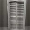 EZ-FLO 12 x 24 Inch (Duct Opening) Return Air Vent Cover for Wall or Ceiling, Solid Steel Return Air Filter Grille, HVAC Vent Cover, White, 61668